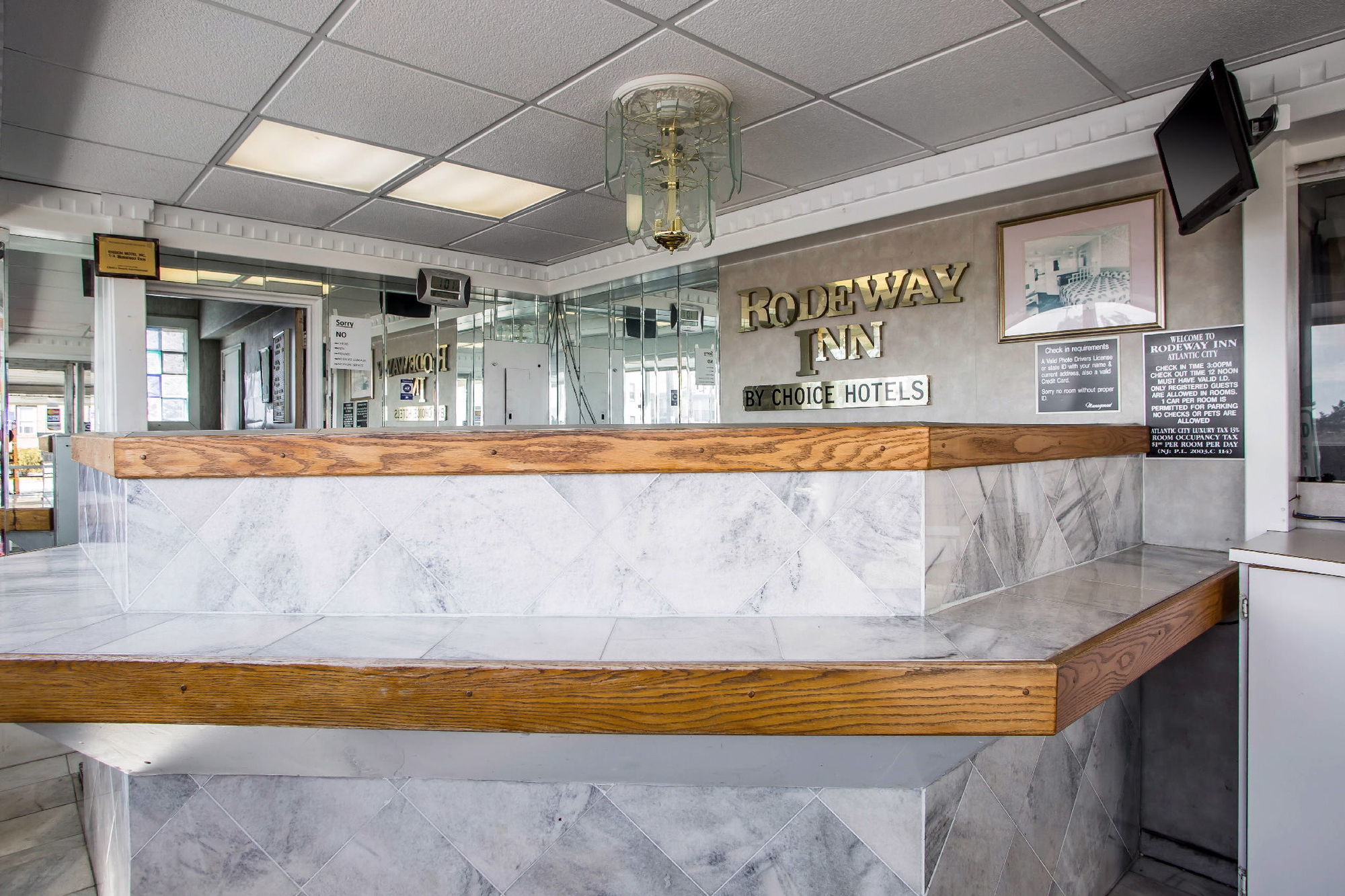 Downbeach Inn Атлантик Сити Интерьер фото